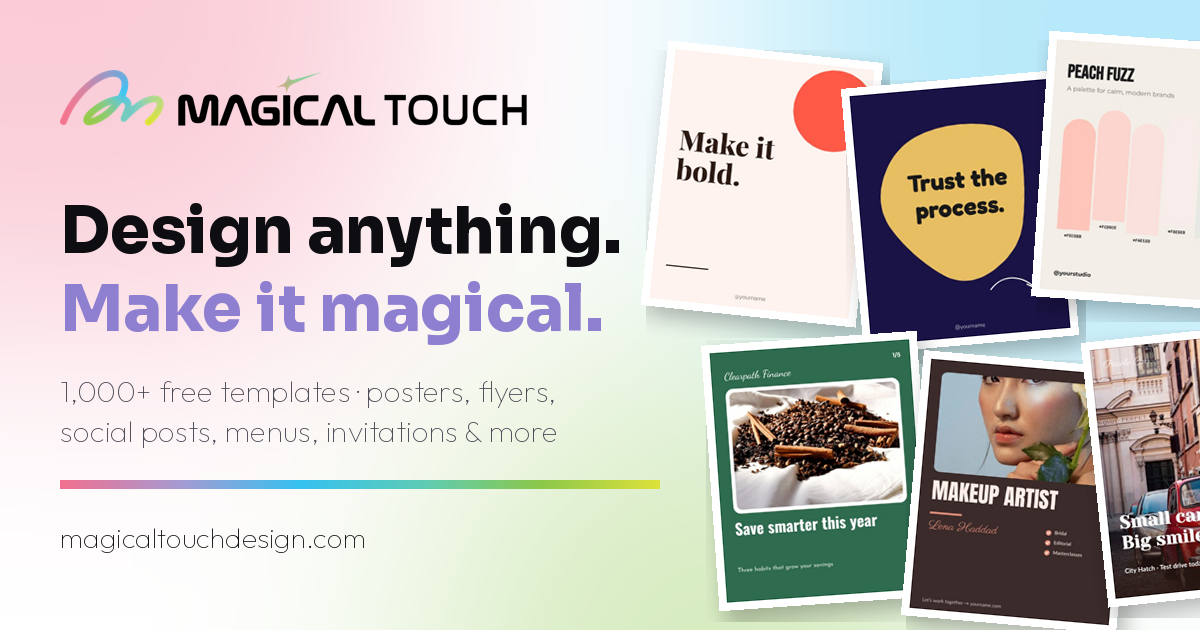 2+ Free Invitation Templates | Magical Touch Design