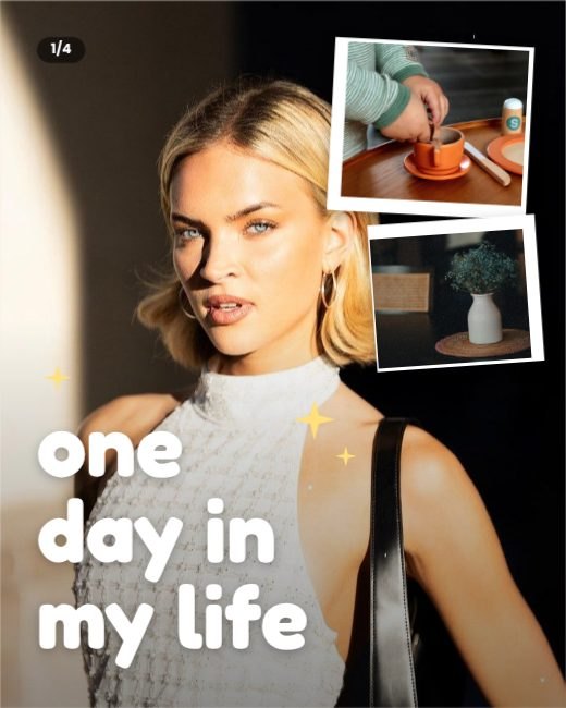 A Day In My Life Journal Post template