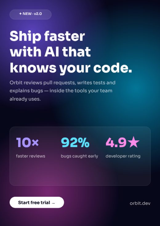قالب فلاير مجاني — AI Software Launch Flyer