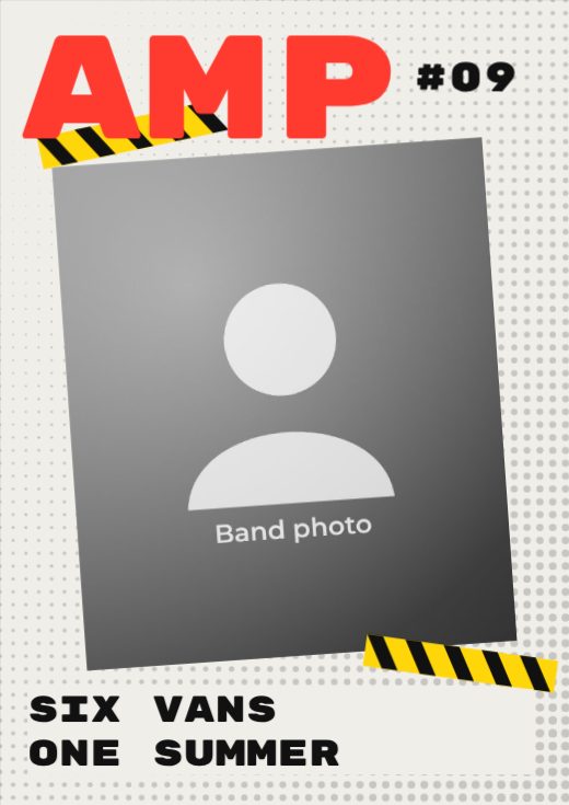 Amp Music Zine template