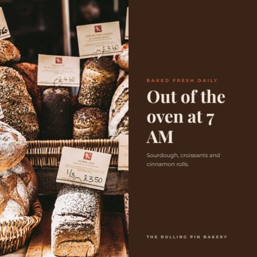 Bakery Fresh Bread Post