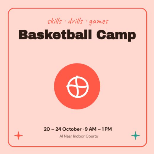 Basketball Camp Sports Post template