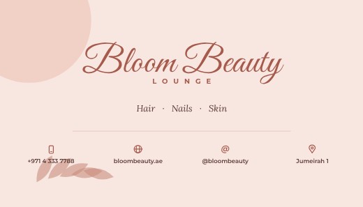 Beauty Salon Business Card