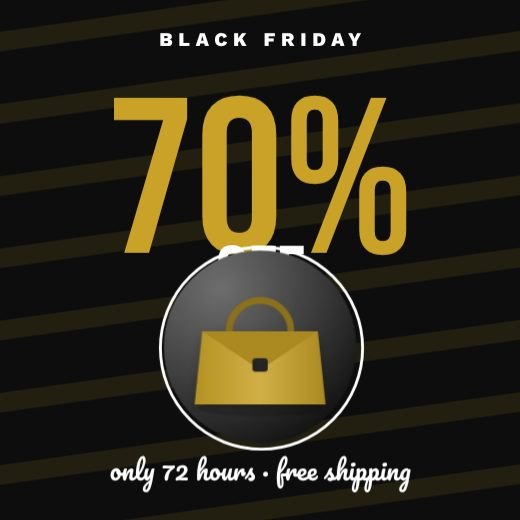 Black Friday Fashion Sale template