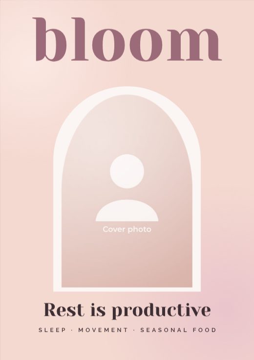 Bloom Wellness Magazine template