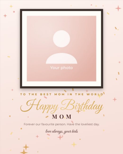 Blush & Gold Framed Print Post template
