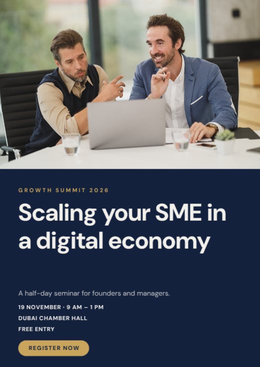 Business Seminar Flyer