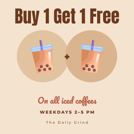Buy One Get One Post — free sale poster template
