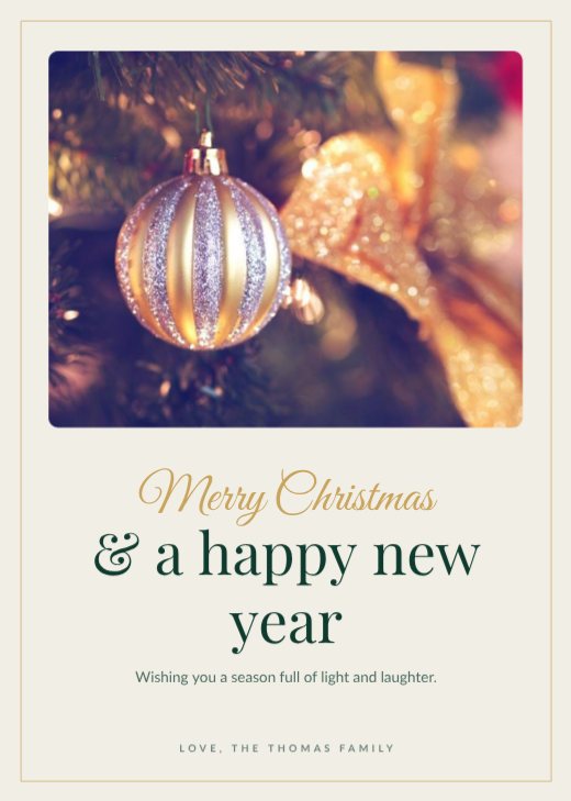 Christmas Greetings Card