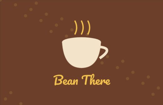 Coffee Loyalty Stamp Card template