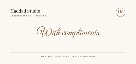 Compliment Slip — free letterhead template