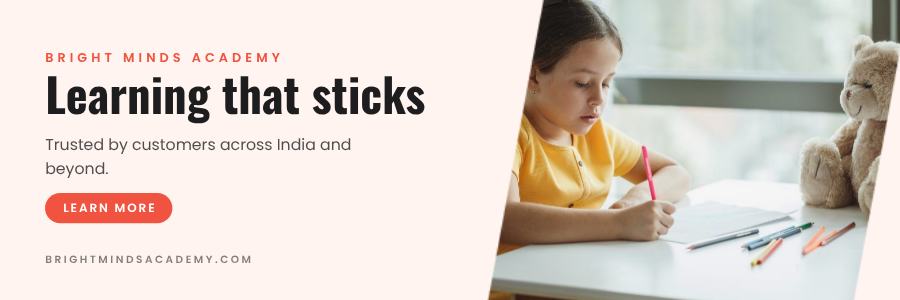 Coral Bright Minds Academy Billboard — editable marketing template