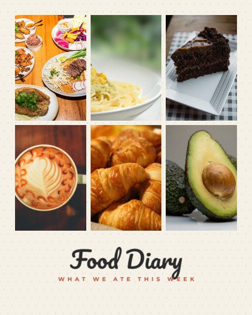 Cream Six Photo Grid