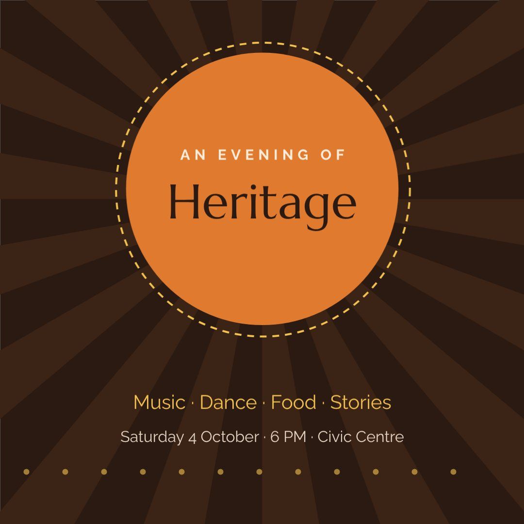 Cultural Heritage Night — editable events template