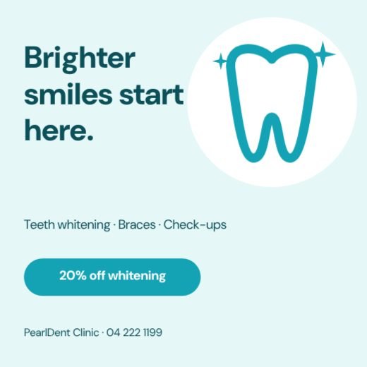 Dental Care Bright Smile Post template