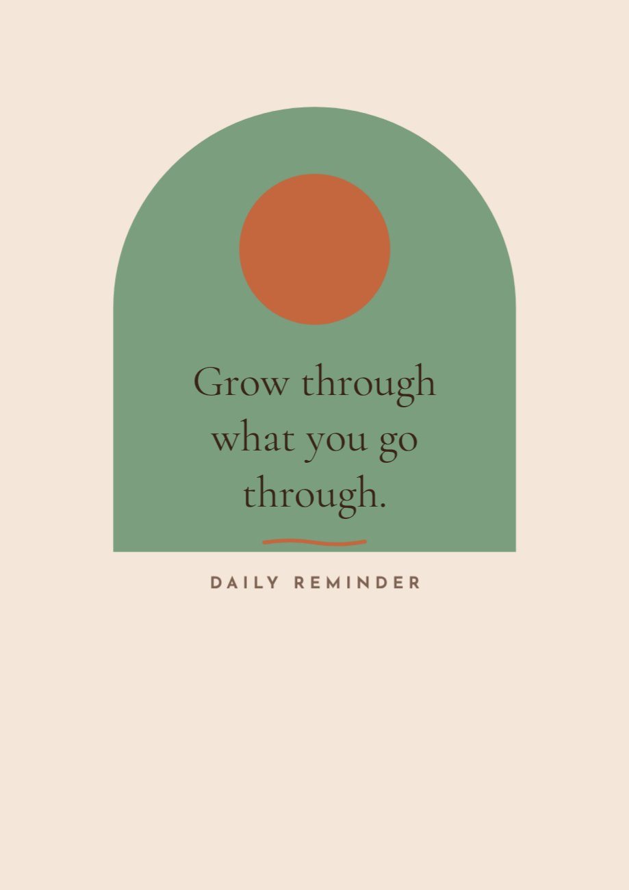 Dream Big Arch Quote Poster — editable marketing template