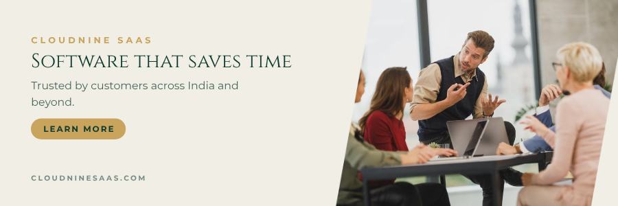 Emerald CloudNine SaaS Website Banner — editable marketing template