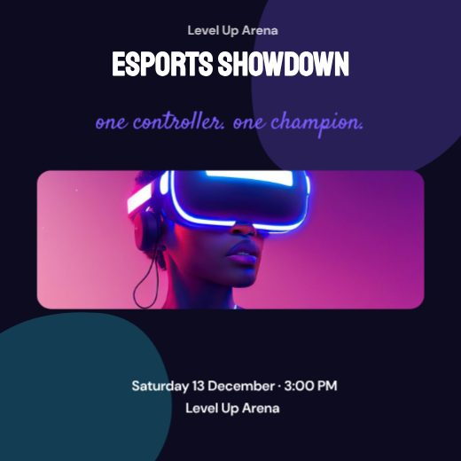 Esports Showdown Sports Post template