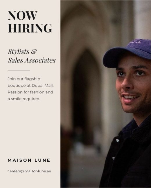 Fashion Boutique Now Hiring Post — free sale design template