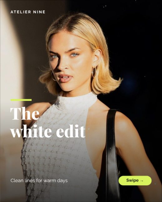 Fashion Drop Instagram Carousel template