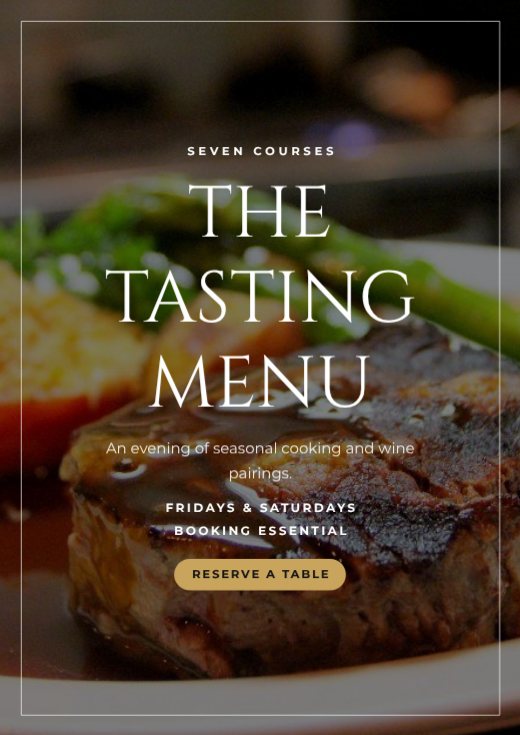 Fine Dining Restaurant Poster