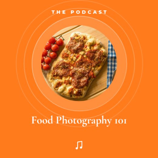 Food Photography 101 Podcast Cover template