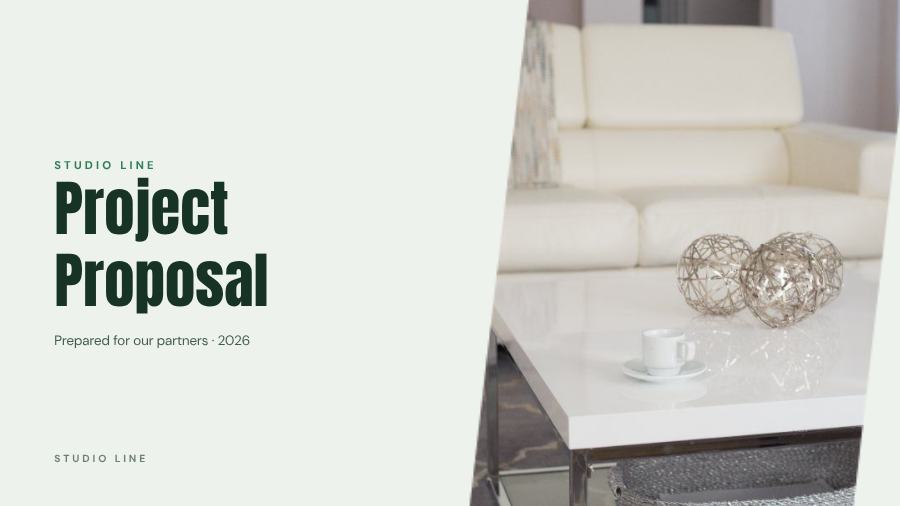 Forest Project Proposal Presentation Corporate — editable business template