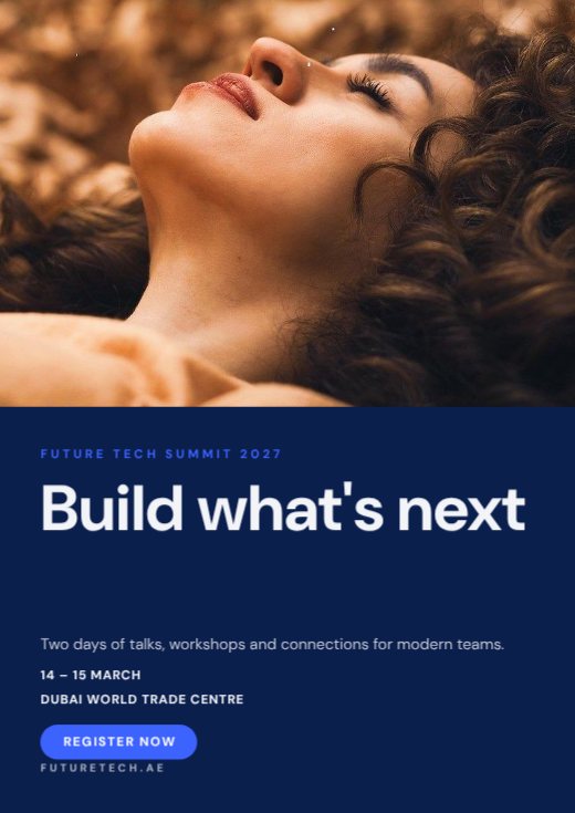 Future Tech Summit Photo Poster
