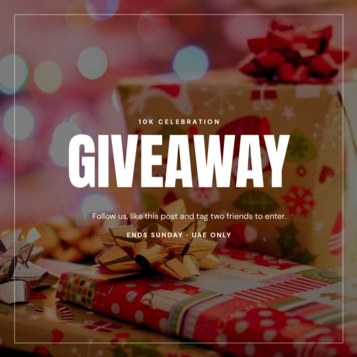 Gift Boxes Giveaway Post