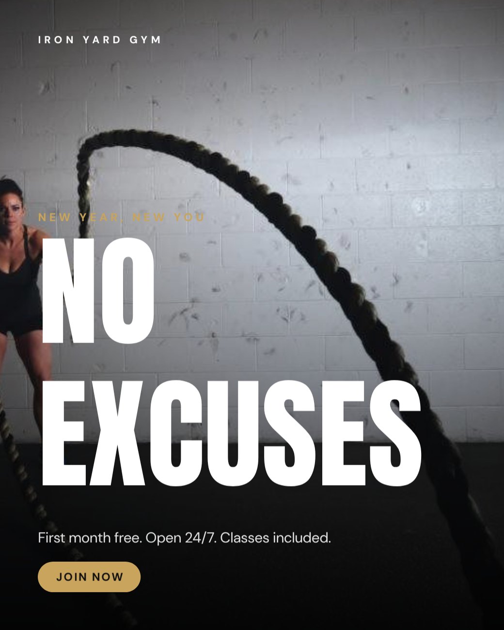 Gym Membership Offer — editable marketing template