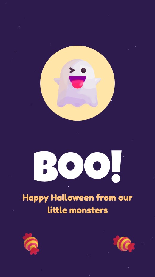Halloween Kids Story — free Halloween design template