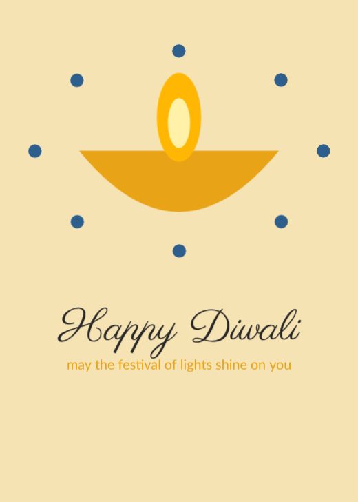 Happy Diwali Card
