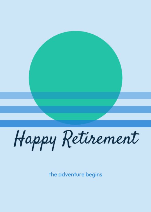 Happy Retirement Card