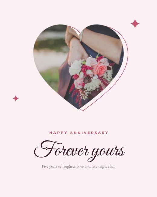 Heart Photo Frame Love Post template