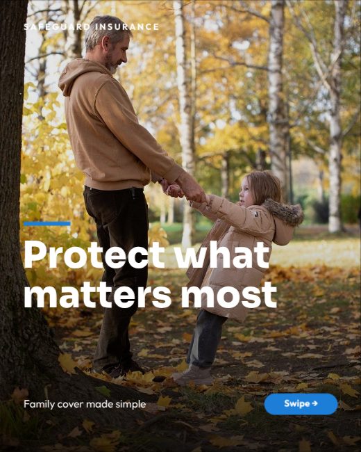 Insurance Tips Instagram Carousel template