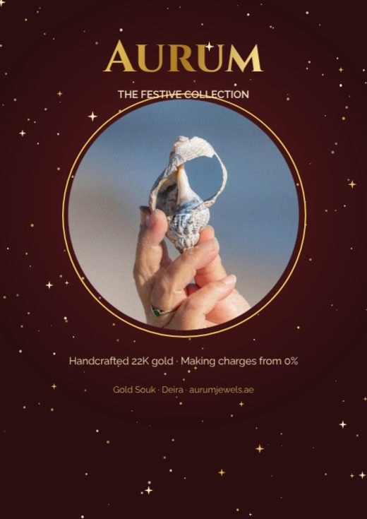 Jewellery Festive Collection Poster template