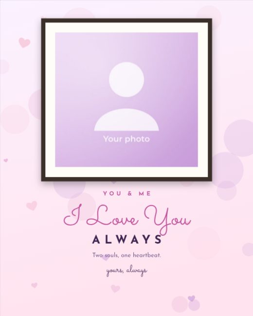 Lovers Pastel Framed Print Post template