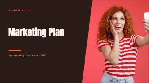 Marketing Plan Presentation template