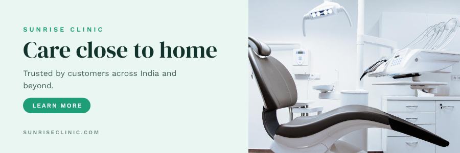 Mint Sunrise Clinic Billboard — editable marketing template