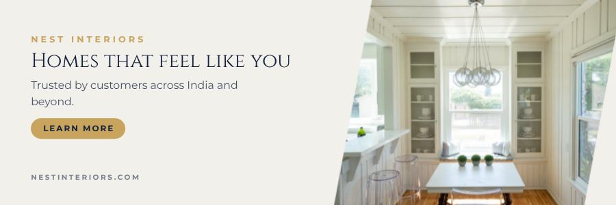 Navy Nest Interiors Billboard — editable marketing template