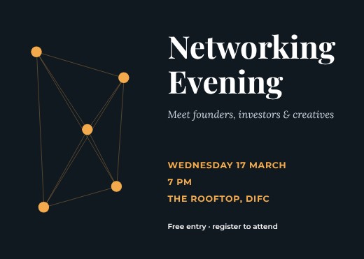 Networking Evening Invitation