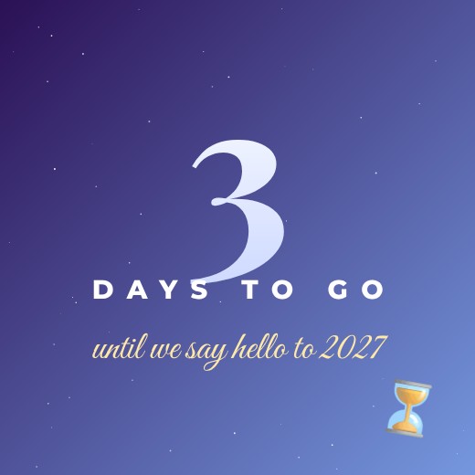 New Year Countdown Post — free New Year design template