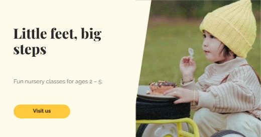 Nursery Facebook Banner template
