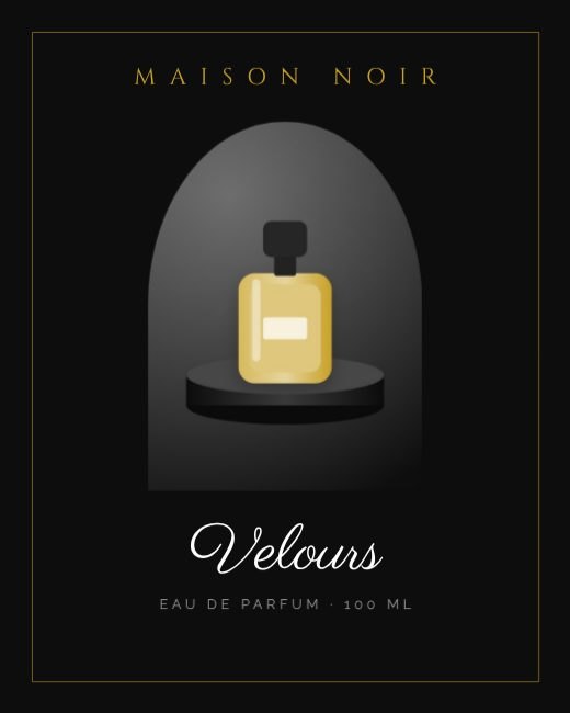 Perfume Minimal Luxury Ad template