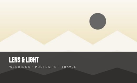 Photographer Photo Card template