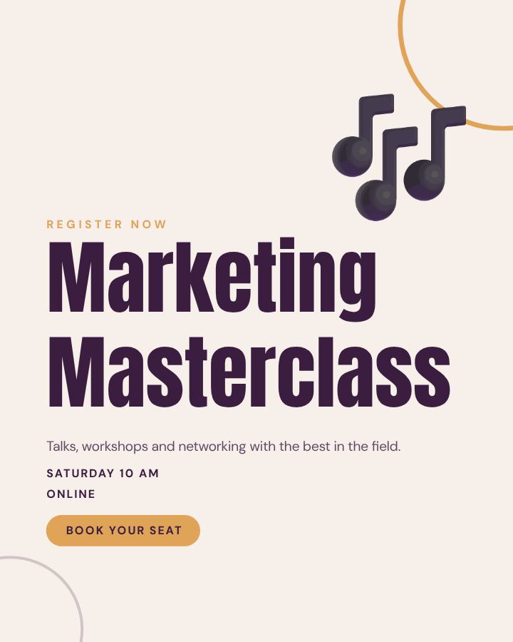 Plum Marketing Masterclass Post — editable events template