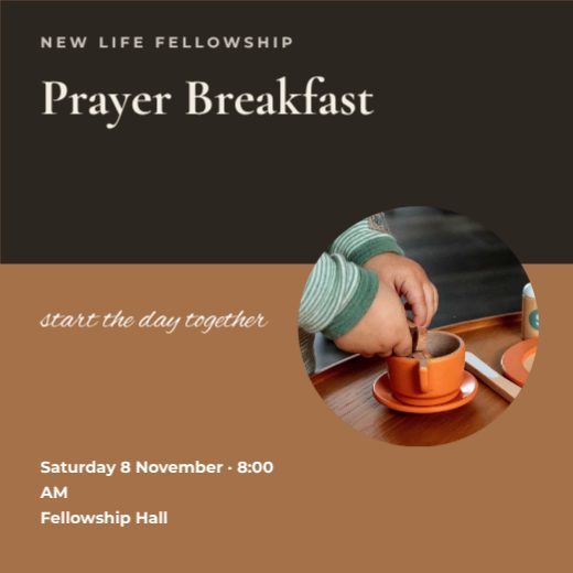 Prayer Breakfast Church Post template