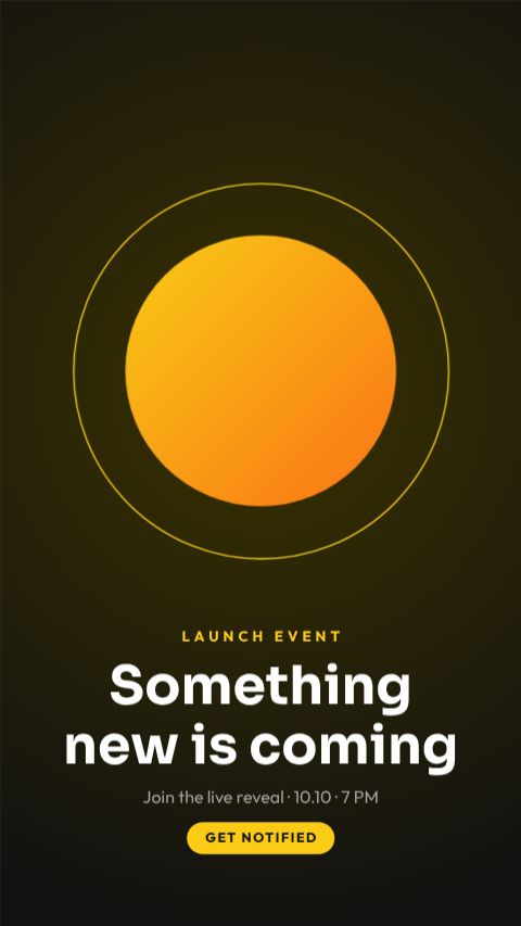 Product Launch Event template