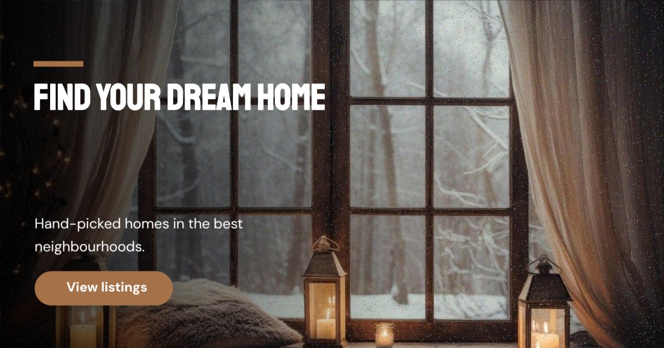 Real estate Facebook Banner — editable social media template