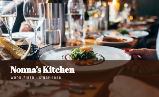 Restaurant Photo Card — free business card template